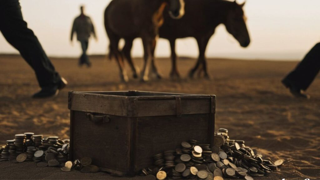 horse on a field - Javelina Spiritual Meanings