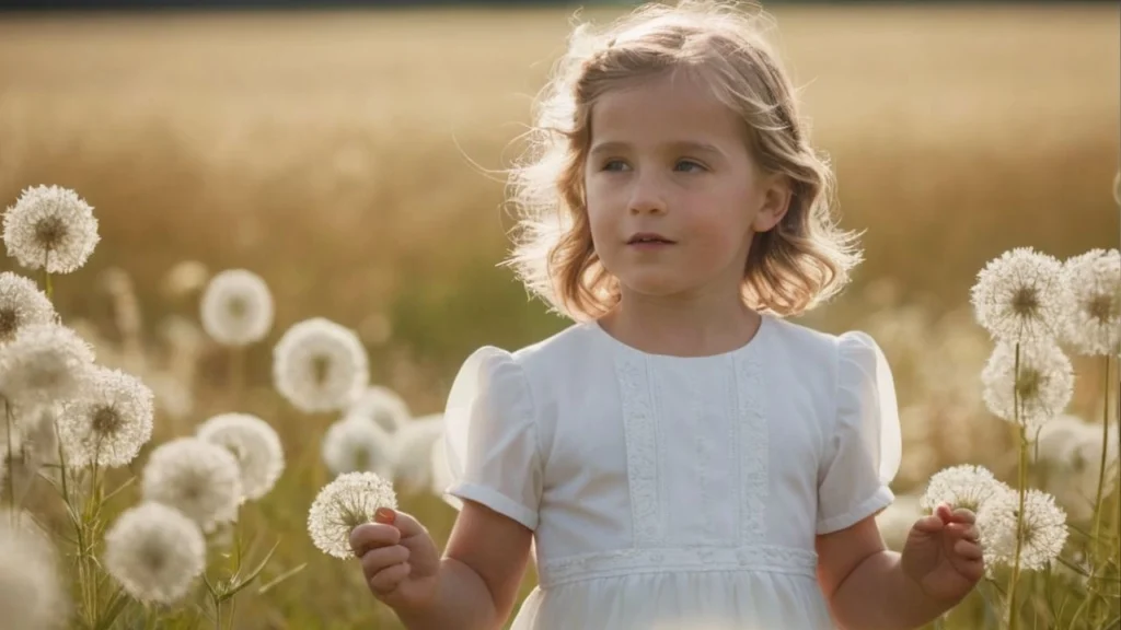 a girl in a field - Spiritual Meanings of a Deer in Your Path