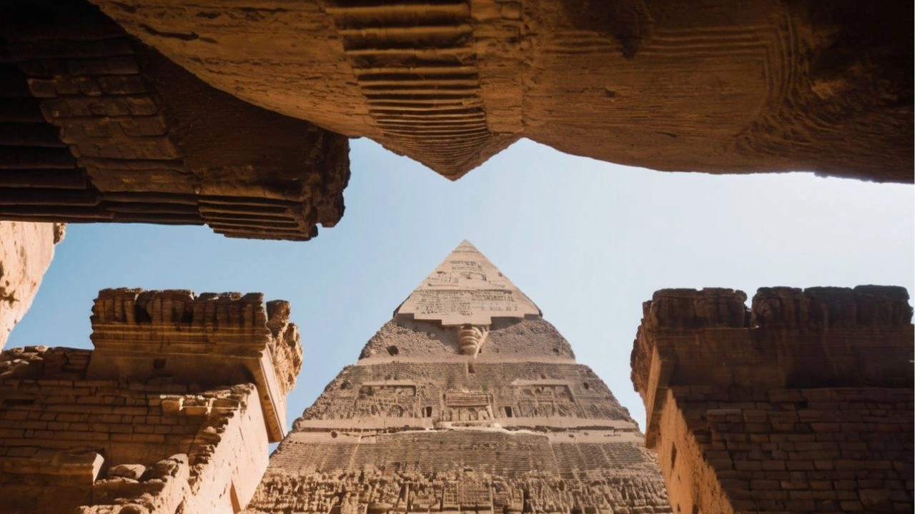 Upside Down Pyramid Spiritual Meaning