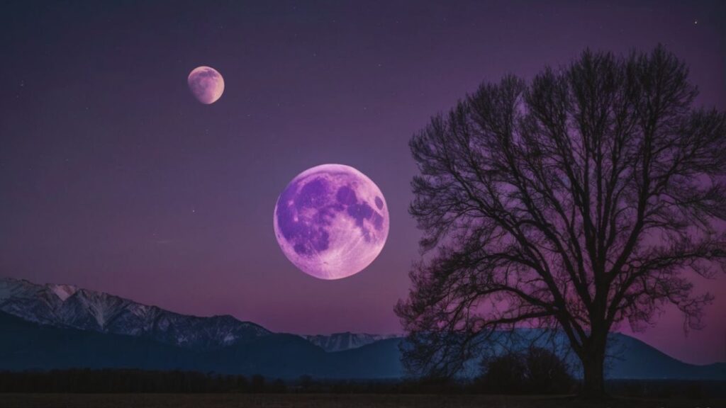 Purple Moon Spiritual Meaning