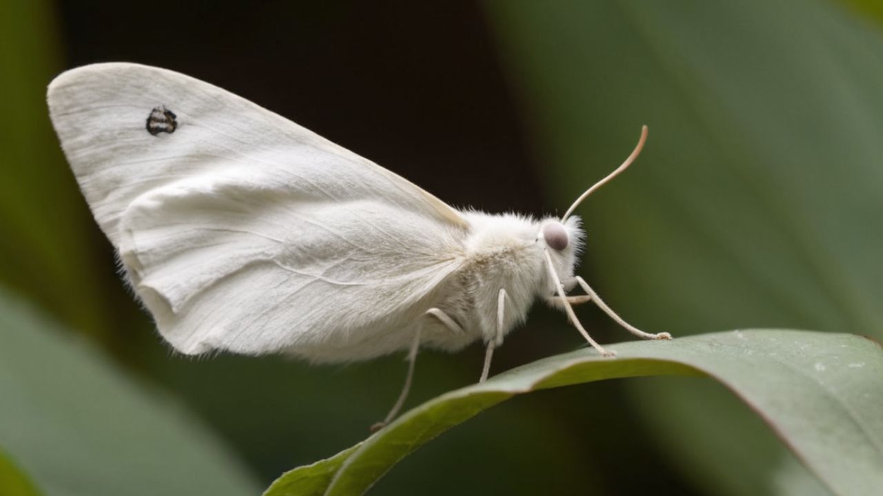 spiritual meaning of a white moth