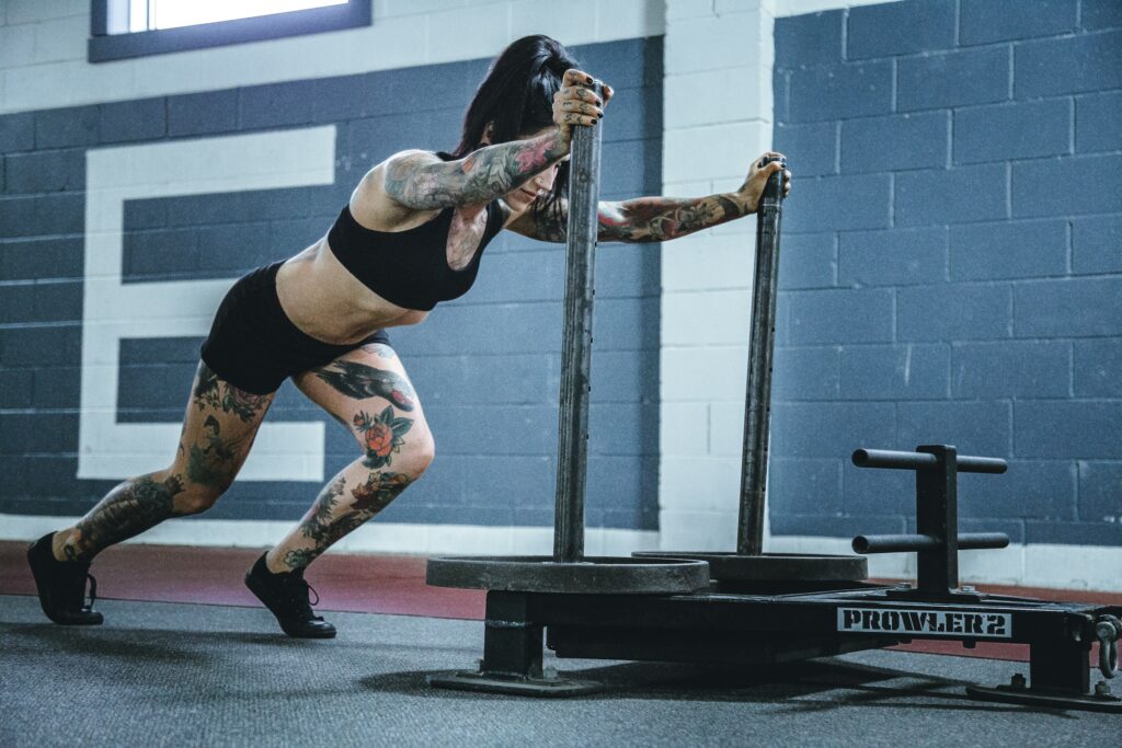 woman doing workout - Yellow Jacket Spiritual Meaning