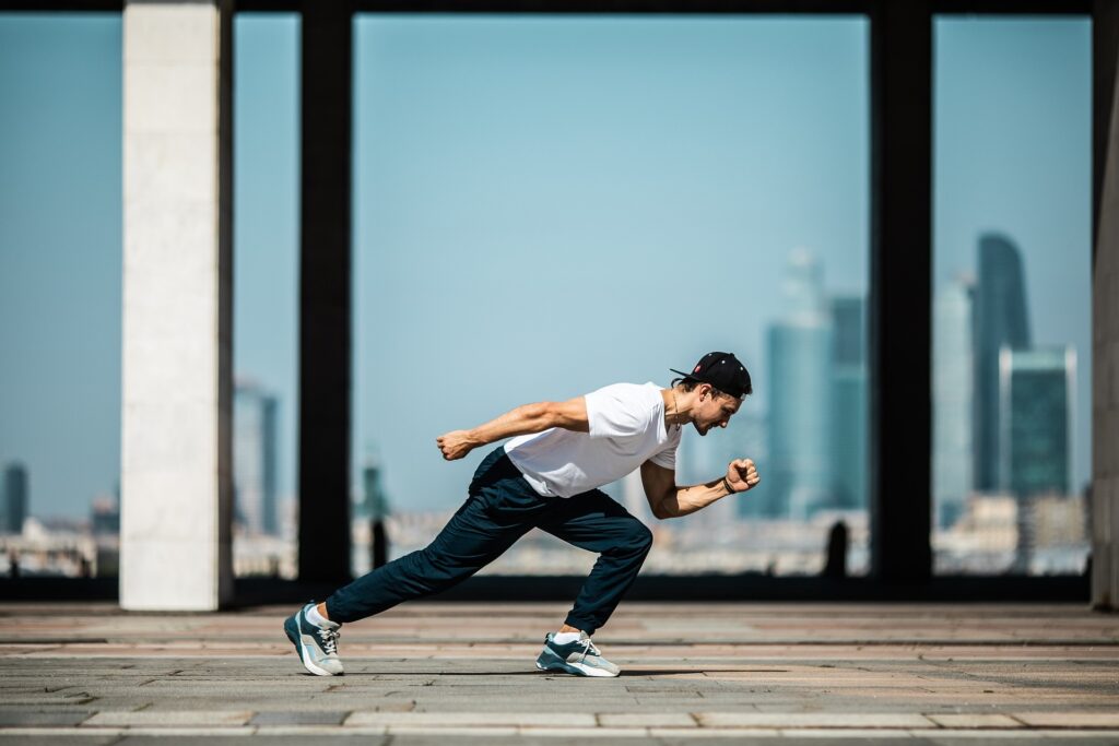 man running - Yellow Jacket Spiritual Meaning