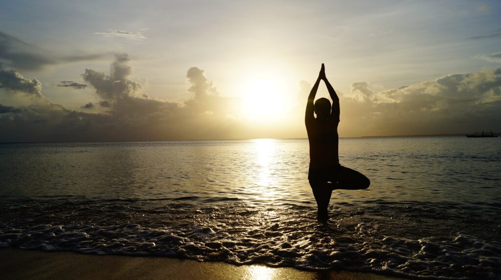 woman meditating - Spiritual Meanings of Turtle